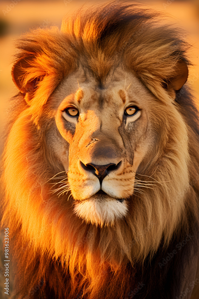 Marvelous Lion Basking in Morning Light - An Exquisite Display of Wildlife Photography in HD Marvelous Lion Basking in Morning Light - An Exquisite Display of Wildlife Photography in HD