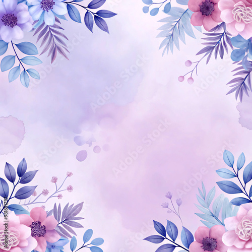 abstract backgroundflower, floral, vector, flowers, nature, pattern, pink, leaf, frame, spring, illustration, design, summer, plant, blossom, decoration, art, border, ornament, card, purple, flora, we photo