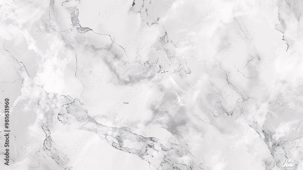 Fototapeta premium White marble background wall texture for design work, featuring a seamless pattern of bright and luxurious tile stones