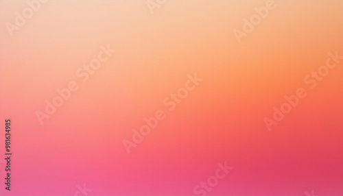 Colorful abstract background with a grainy gradient of pink and orange colors.
