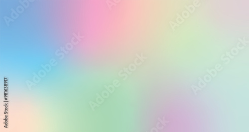 Pastel blur smooth blend gradient color background EPS vector file for versatile design