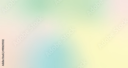 Pastel blur smooth blend gradient color background EPS vector file for versatile design