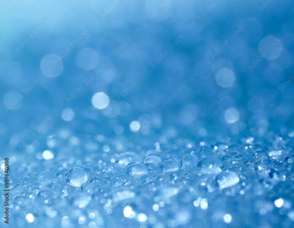 Cool blue plain background with clear depth of field for a refreshing look Cool blue plain background with clear depth of field for a refreshing look
