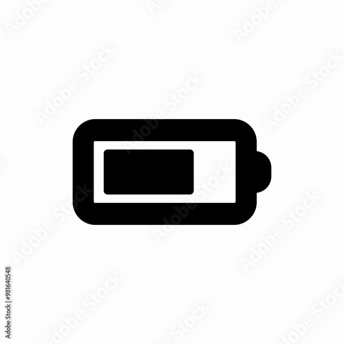 battery charge icon sign vector