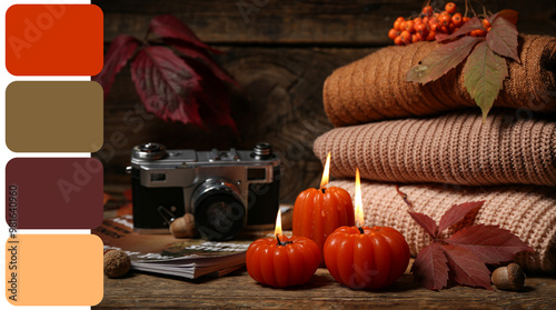 Beautiful autumn compositio...