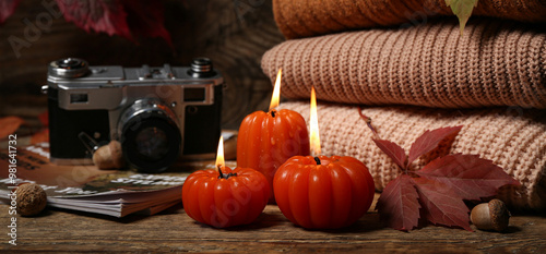 Beautiful autumn compositio...