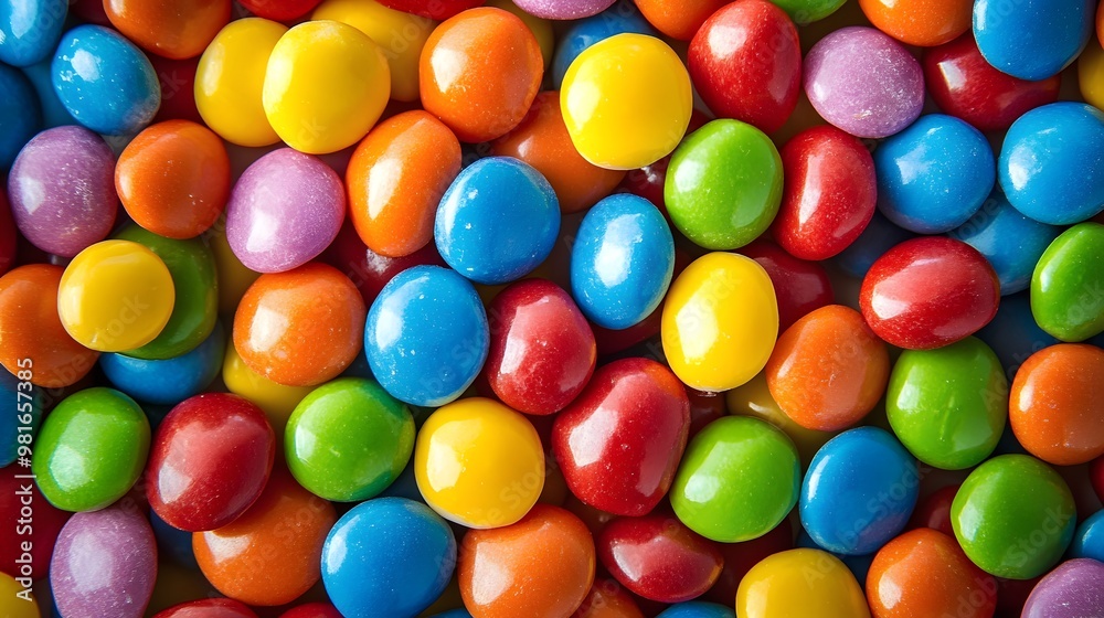 Closeup of colorful gumball candies background
Closeup of colorful gumball candies background