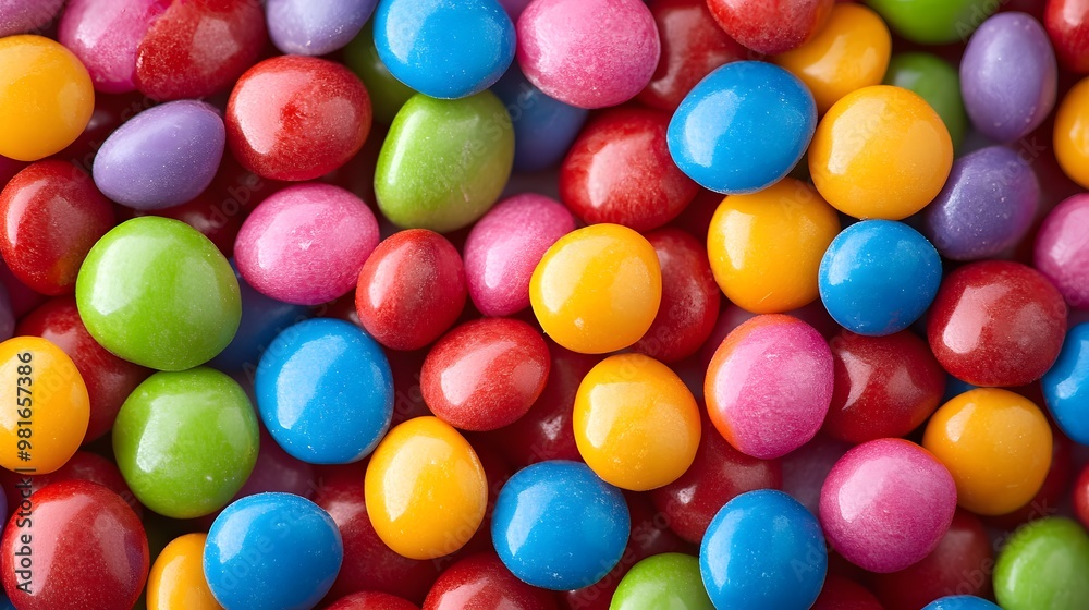 Closeup of colorful gumball candies background
Closeup of colorful gumball candies background