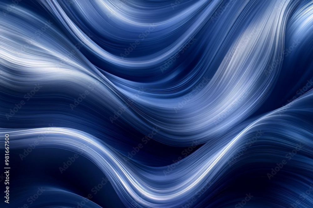 A luxury abstract background with radiant platinum lines cascading over a smooth, deep navy blue background, giving a sense of grandeur and elegance. A luxury abstract background with radiant platinum lines cascading over a smooth, deep navy blue background, giving a sense of grandeur and elegance.