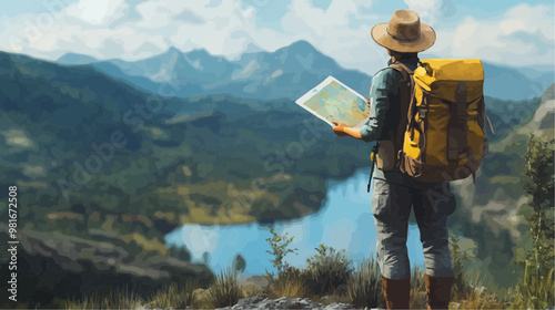 旅の景色 | Scenery of the trip Generative Ai