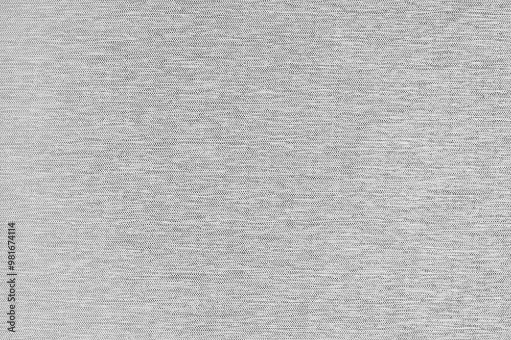 Closeup, macro of white fabric texture background. Satin weaving cloth structure, canvas