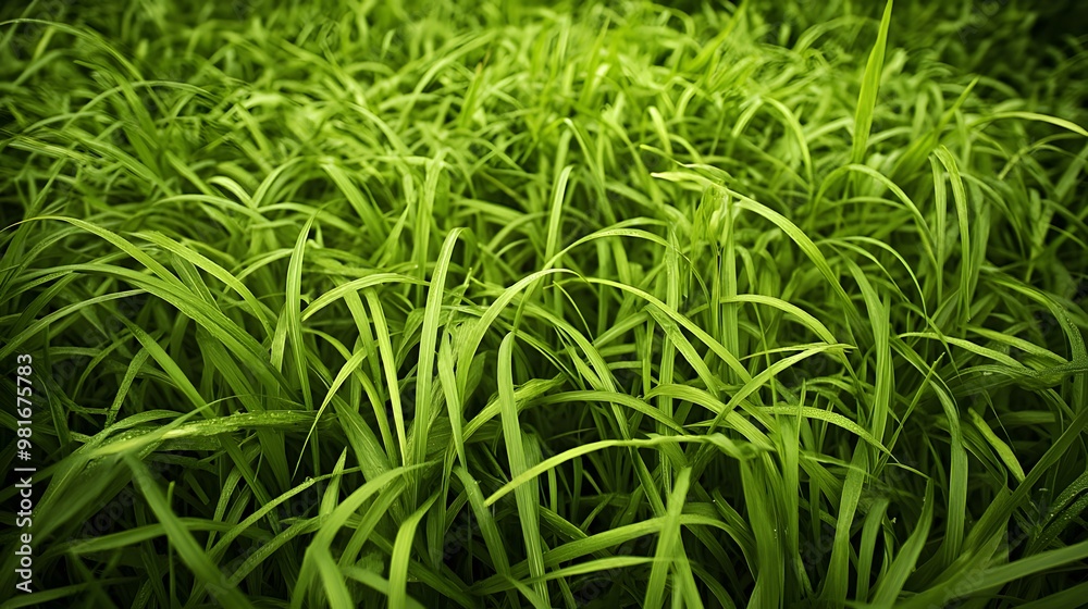 Close-up Shot of Lush Green Grass Close-up Shot of Lush Green Grass