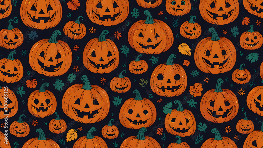 Jack O Lantern Creepy carved pumpkin head Jack O Lantern Creepy carved pumpkin head