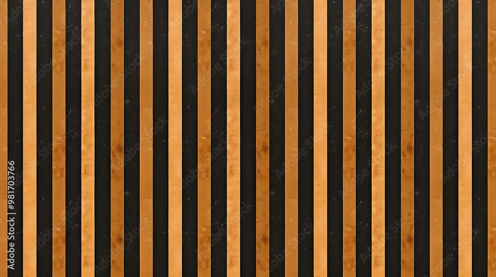 A seamless pattern of vertical stripes in black and orange. A seamless pattern of vertical stripes in black and orange.