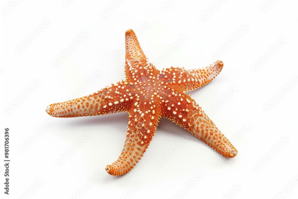 Graceful starfish silhouette under the moonlight Graceful starfish silhouette under the moonlight