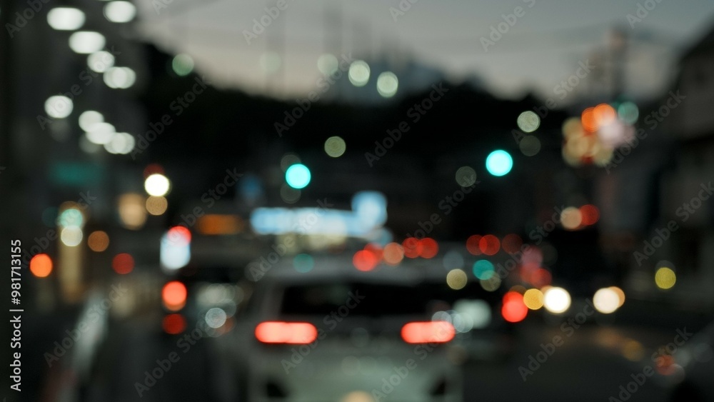 traffic in the city traffic in the city
