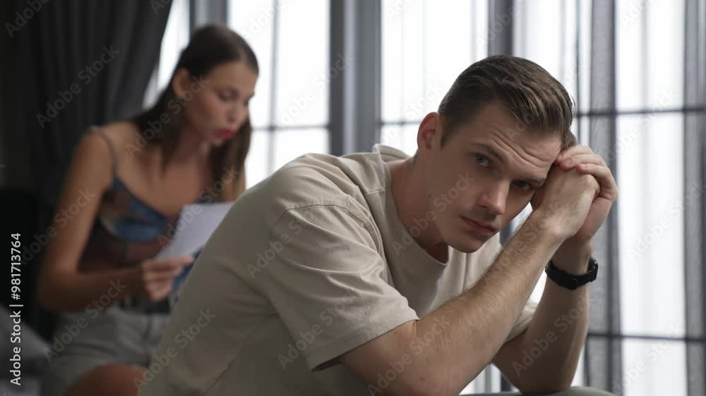 Family crisis and couple problem, stressful situation by financial problem, broke and bankruptcy risk. Frustrated and disappointment in marriage life lead to depression and divorce. Adit Family crisis and couple problem, stressful situation by financial problem, broke and bankruptcy risk. Frustrated and disappointment in marriage life lead to depression and divorce. Adit