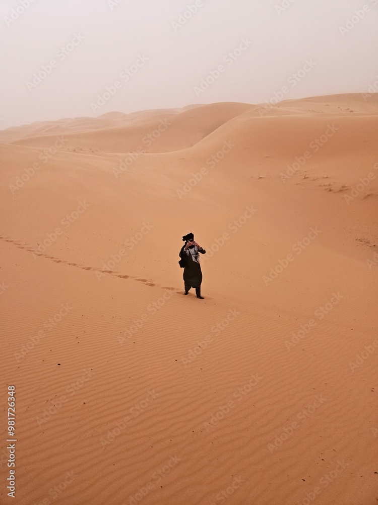 berber man in the moroccan desert merzouga berber man in the moroccan desert merzouga