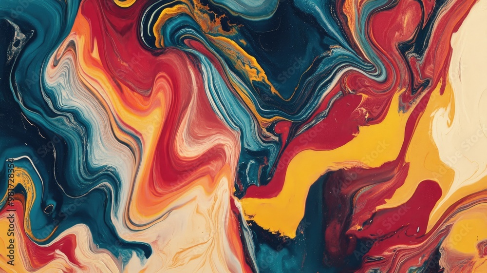 Marbleized texture with vibrant colors Marbleized texture with vibrant colors