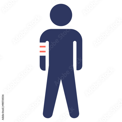 Broken Arm Icon