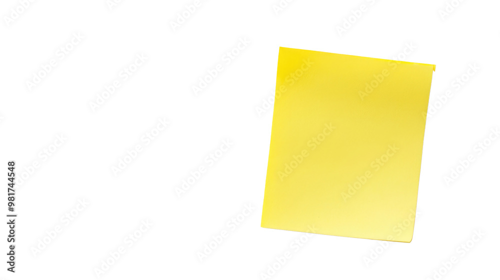 sticky notes on a white transparent background