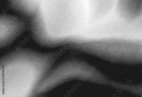 Abstract neutral black grey grainy texture gradient background