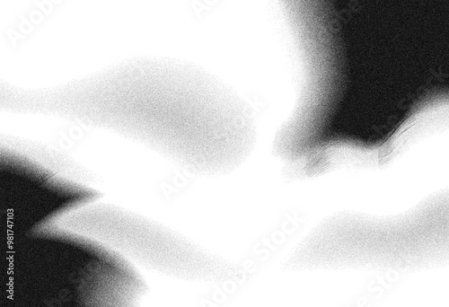 Abstract neutral black grey grainy texture gradient background