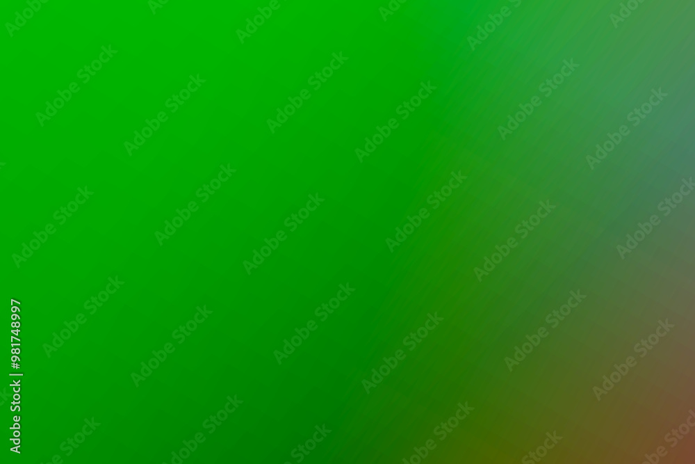 Fototapeta premium Abstract green background. 3D illustration, modern background illustration, fractal surface, light effect texture.