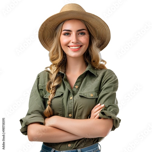 portrait of a smiling woman