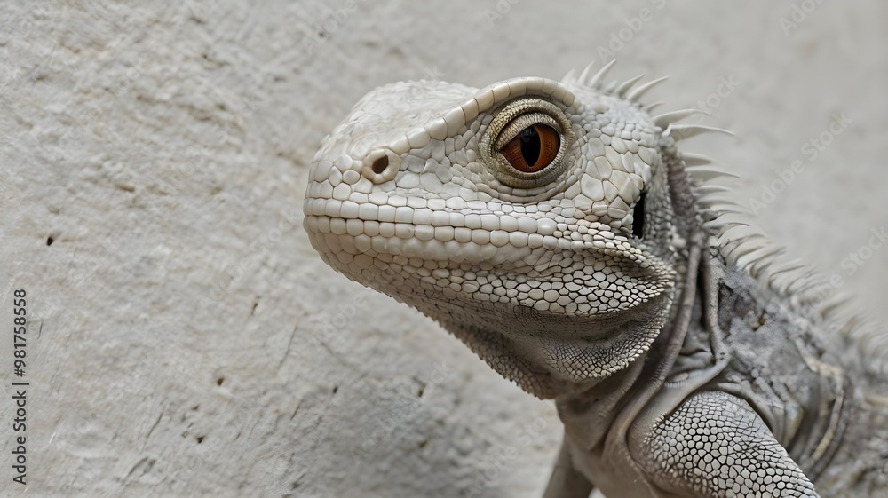 Obraz premium iguana on a rock