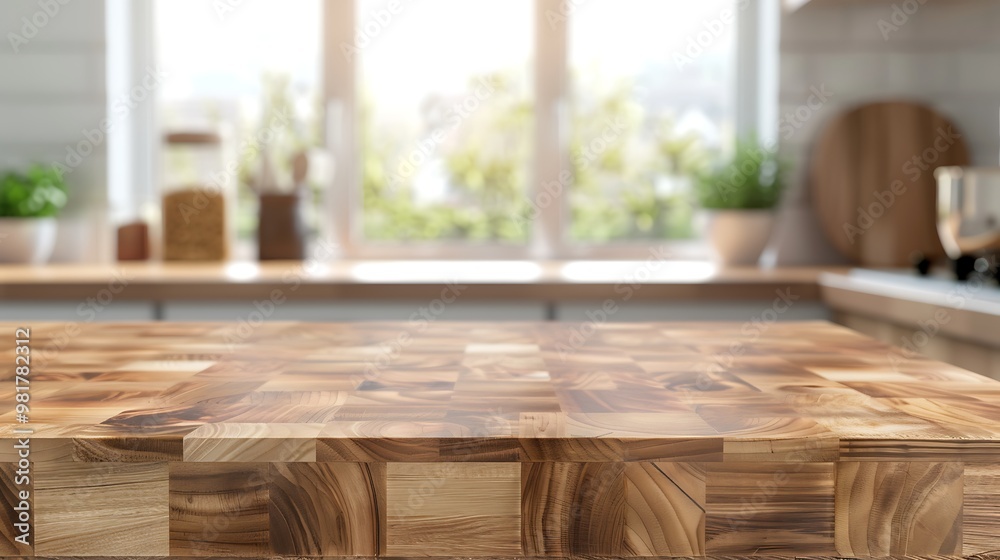 Rustic wood counter with selective focus, Rustic wood counter with selective focus,