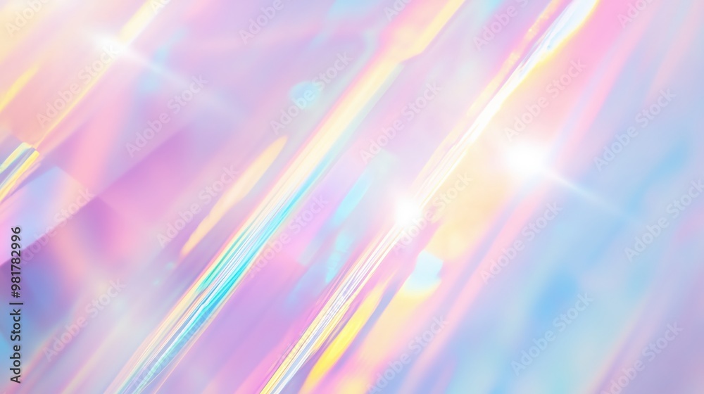 Iridescent holographic pastel rainbow background for spring prints and posters Iridescent holographic pastel rainbow background for spring prints and posters