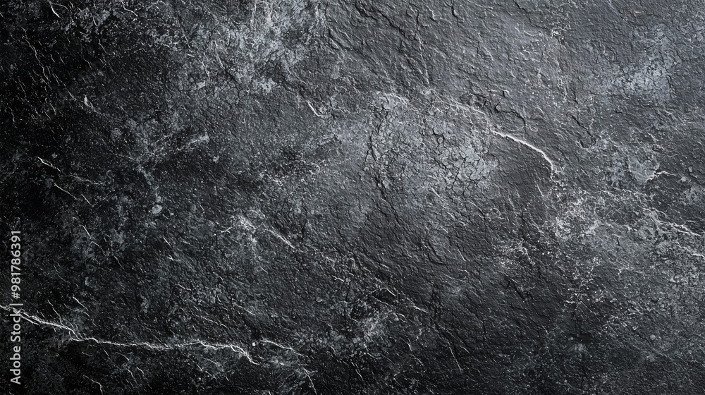 Obraz premium Grainy Dark Gray Stone Texture Background