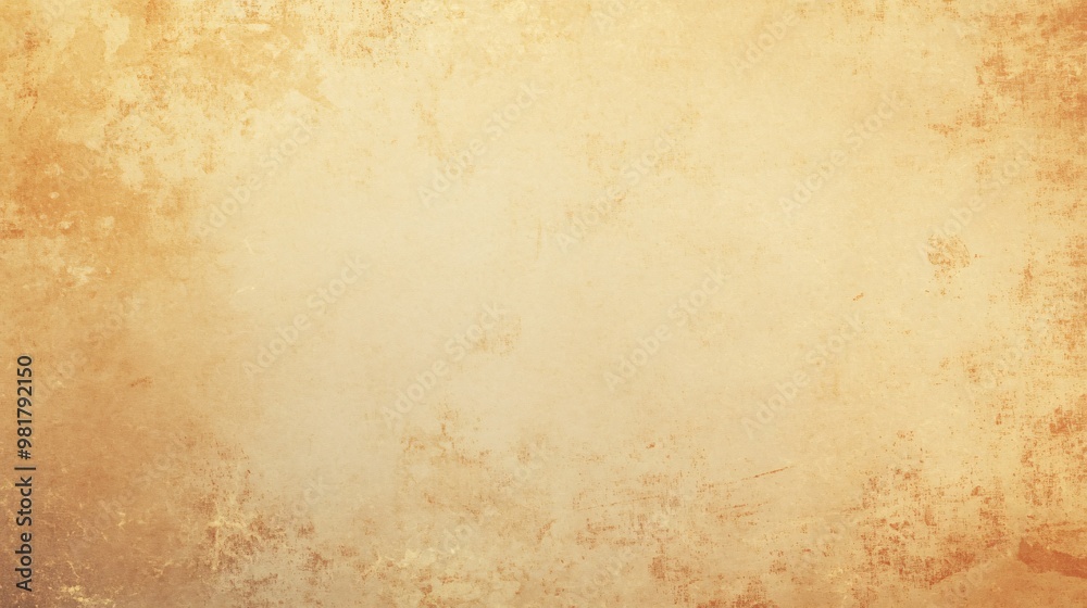 Obraz premium Vintage brown paper texture with subtle scratches and speckles, perfect for background or overlay.