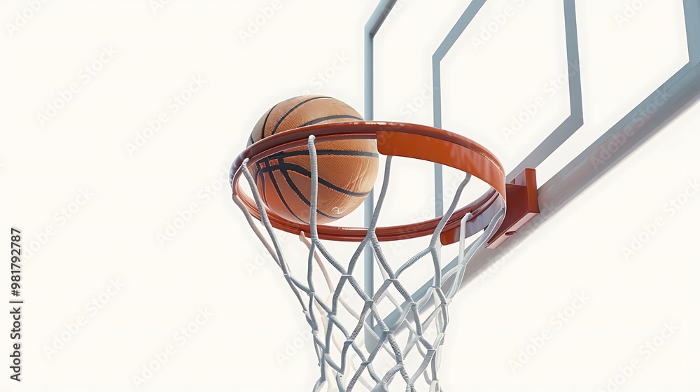 basketball hoop on a sky background basketball hoop on a sky background