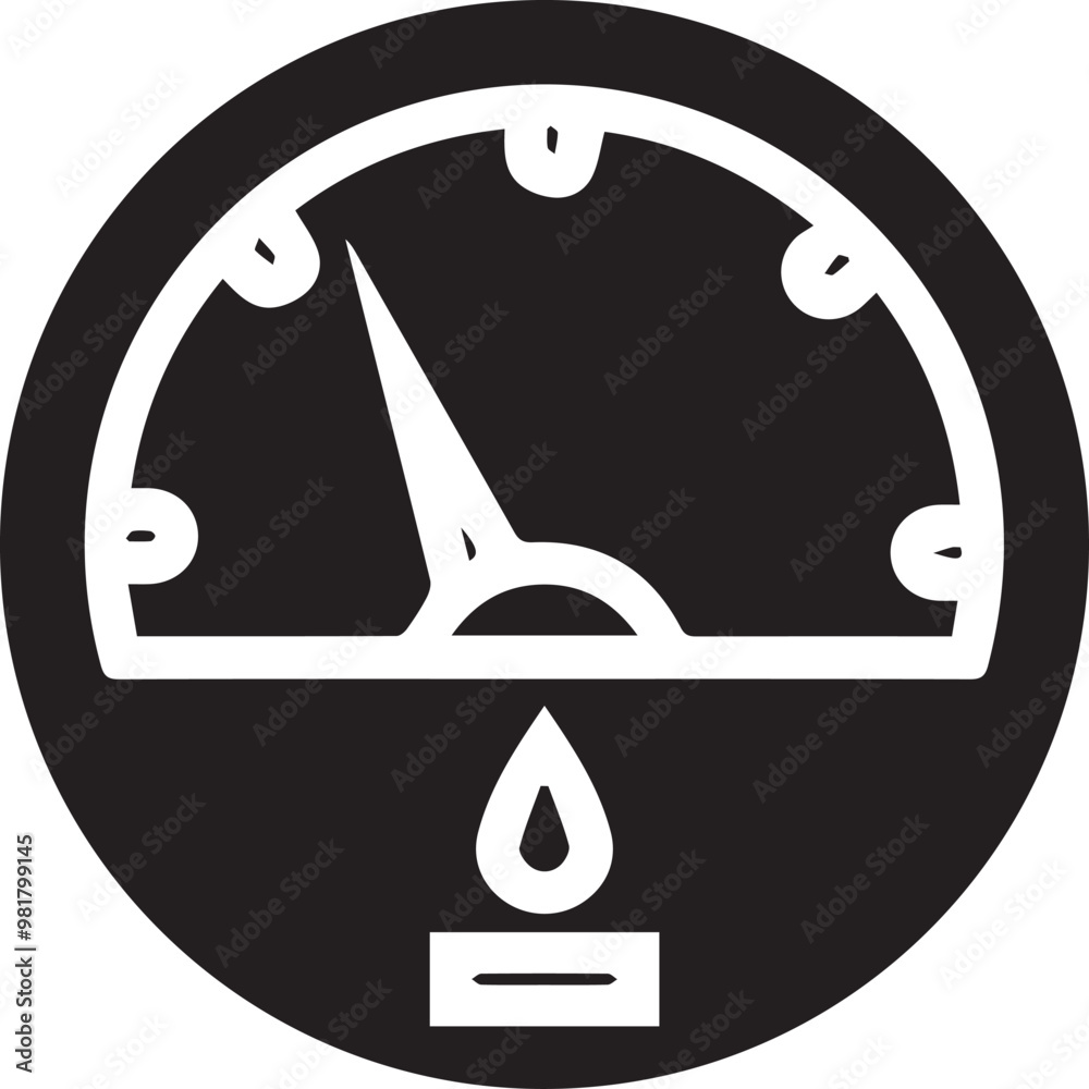 Oil icon symbol vector image Illustration

