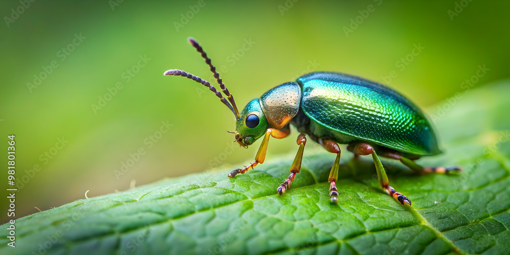 Beetle crawling on a green leaf , insect, bug, wildlife, nature, close-up, macro, small, colorful, beetle, leaf, crawling Beetle crawling on a green leaf , insect, bug, wildlife, nature, close-up, macro, small, colorful, beetle, leaf, crawling