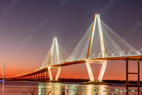 bridge at night