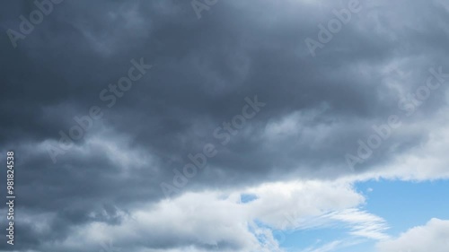 雨雲 タイムラプス