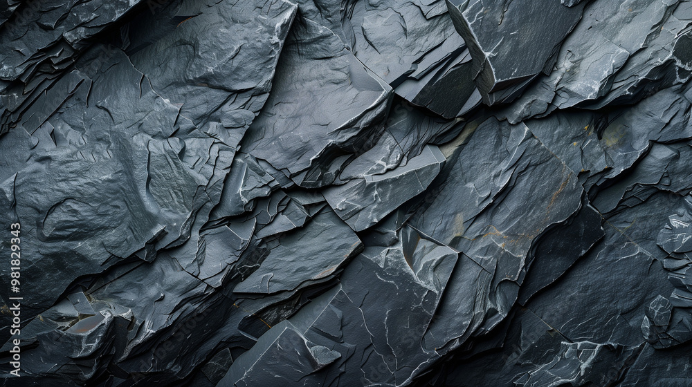 Dark Slate Rock Texture Background with Natural Patterns Dark Slate Rock Texture Background with Natural Patterns