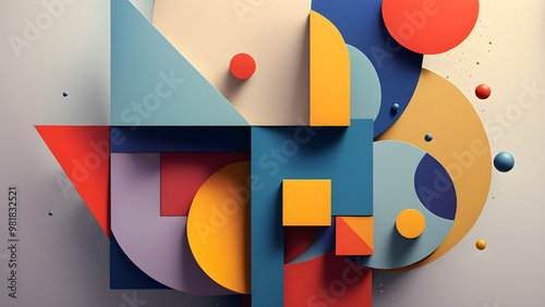 Geometric Graphics Background
