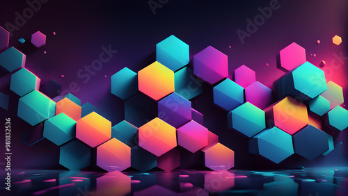 Geometric Graphics Background