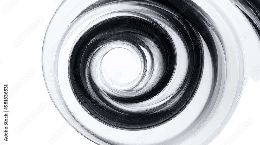 round swirl of light on a white transparent background round swirl of light on a white transparent background