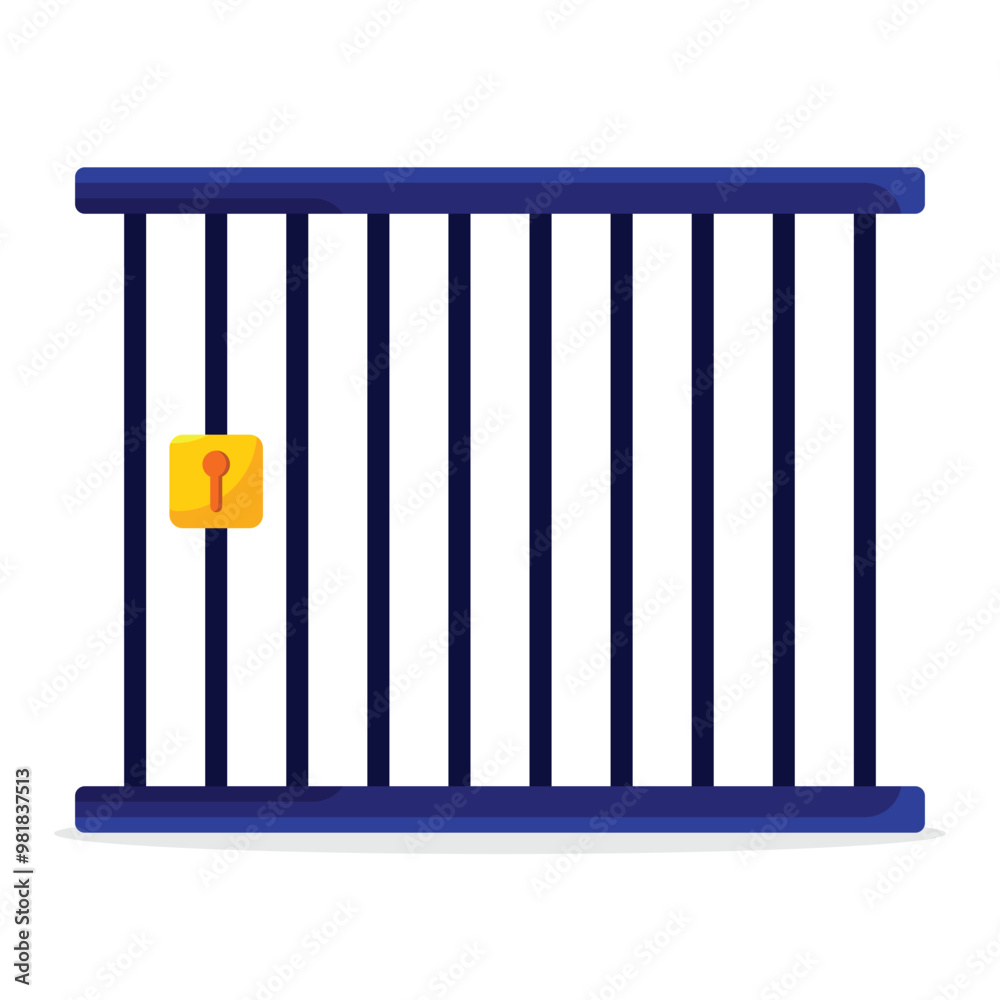 Jail icon. Subtable to place on security, crime, etc. Jail icon. Subtable to place on security, crime, etc.