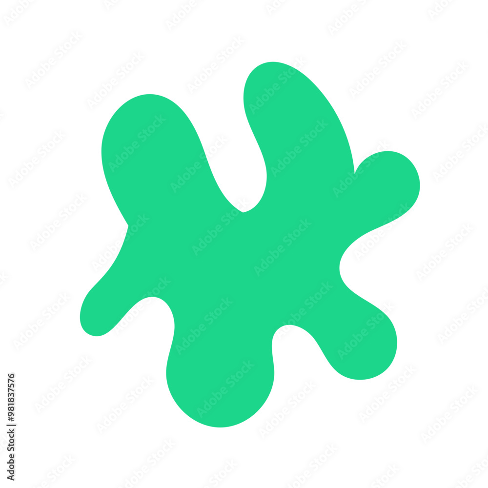 Spring abstract shapes vectors