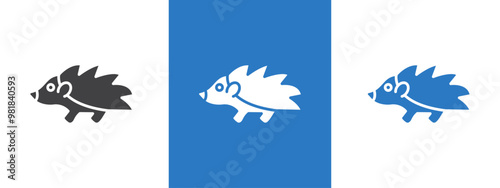 Hegdehog icon thin line illustration photo