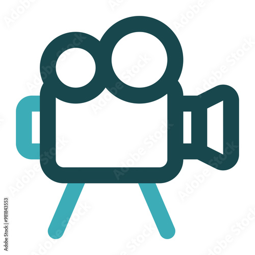 camcorder icon for illustration