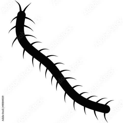 Centipede Silhouette