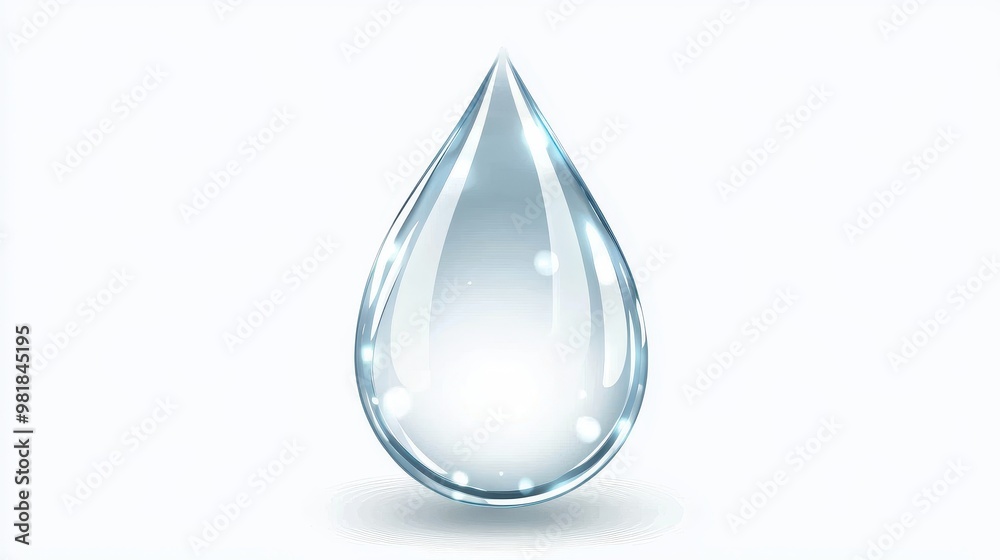 Water Drop Transparent Clean Liquid Glossy Water Drop Transparent Clean Liquid Glossy