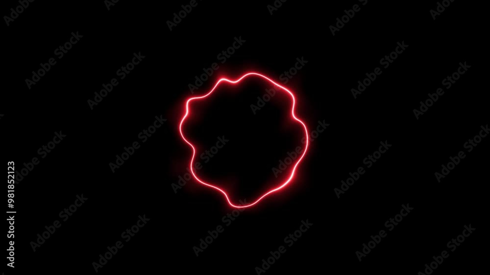Abstract beautiful neon circle background. Neon circle wave background animation. Abstract beautiful neon circle background. Neon circle wave background animation.